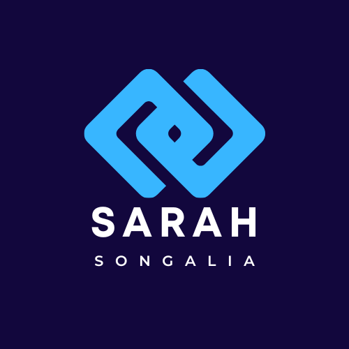 SARAH SONGALIA LOGO DARK BG